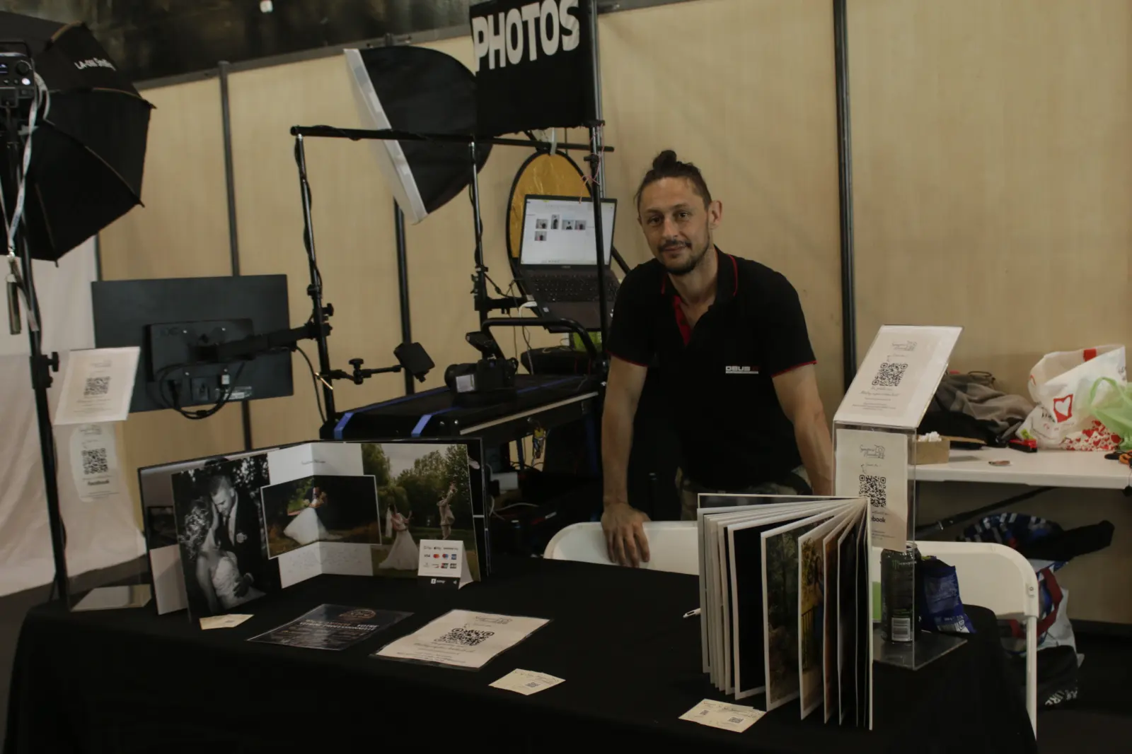 Animation Stand Chriot photo Souvenir Nomade