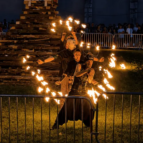Le Grand Rituel du Feu Viking - Grand spectacle de feu